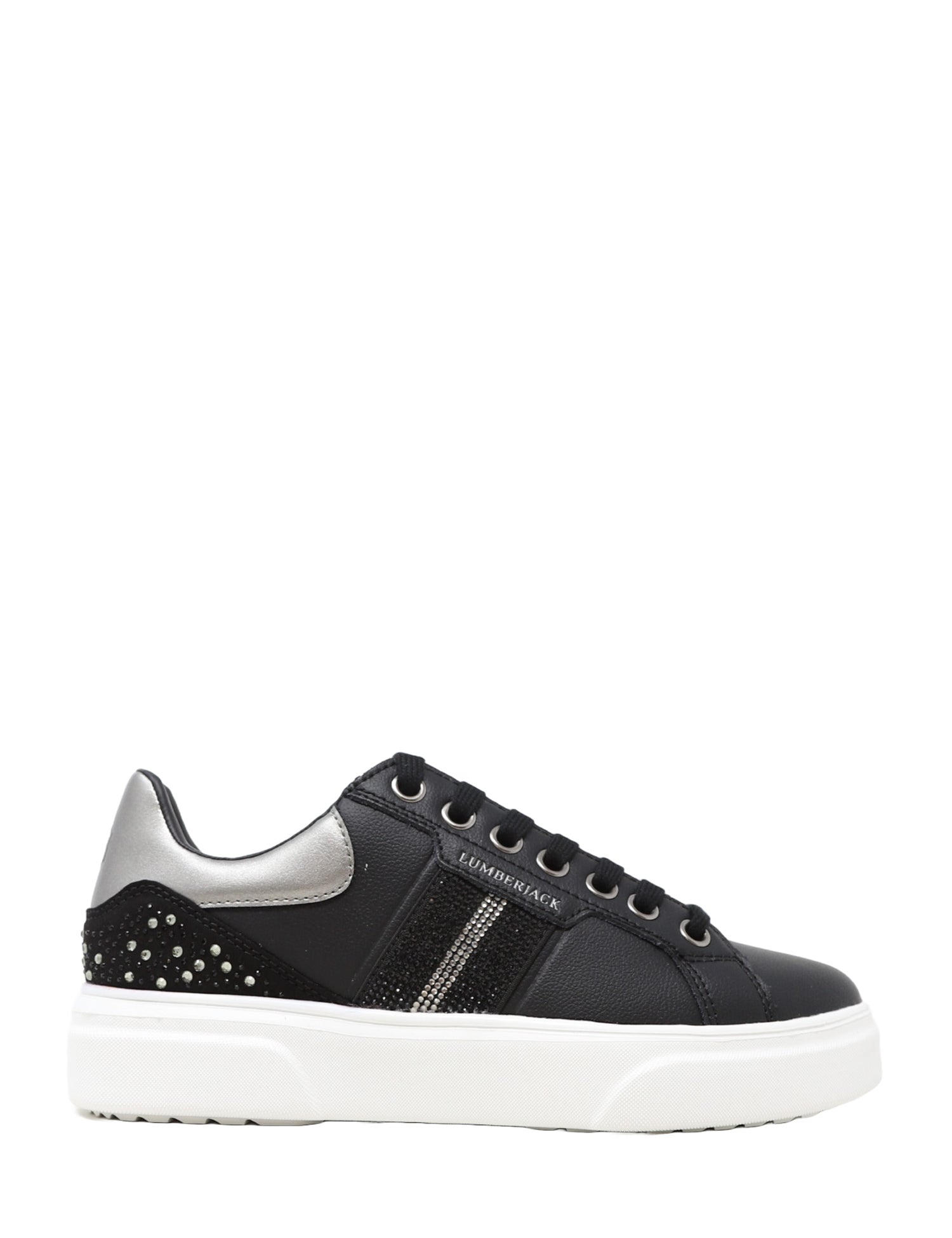 Sneakers Nero Bianco Lumberjack