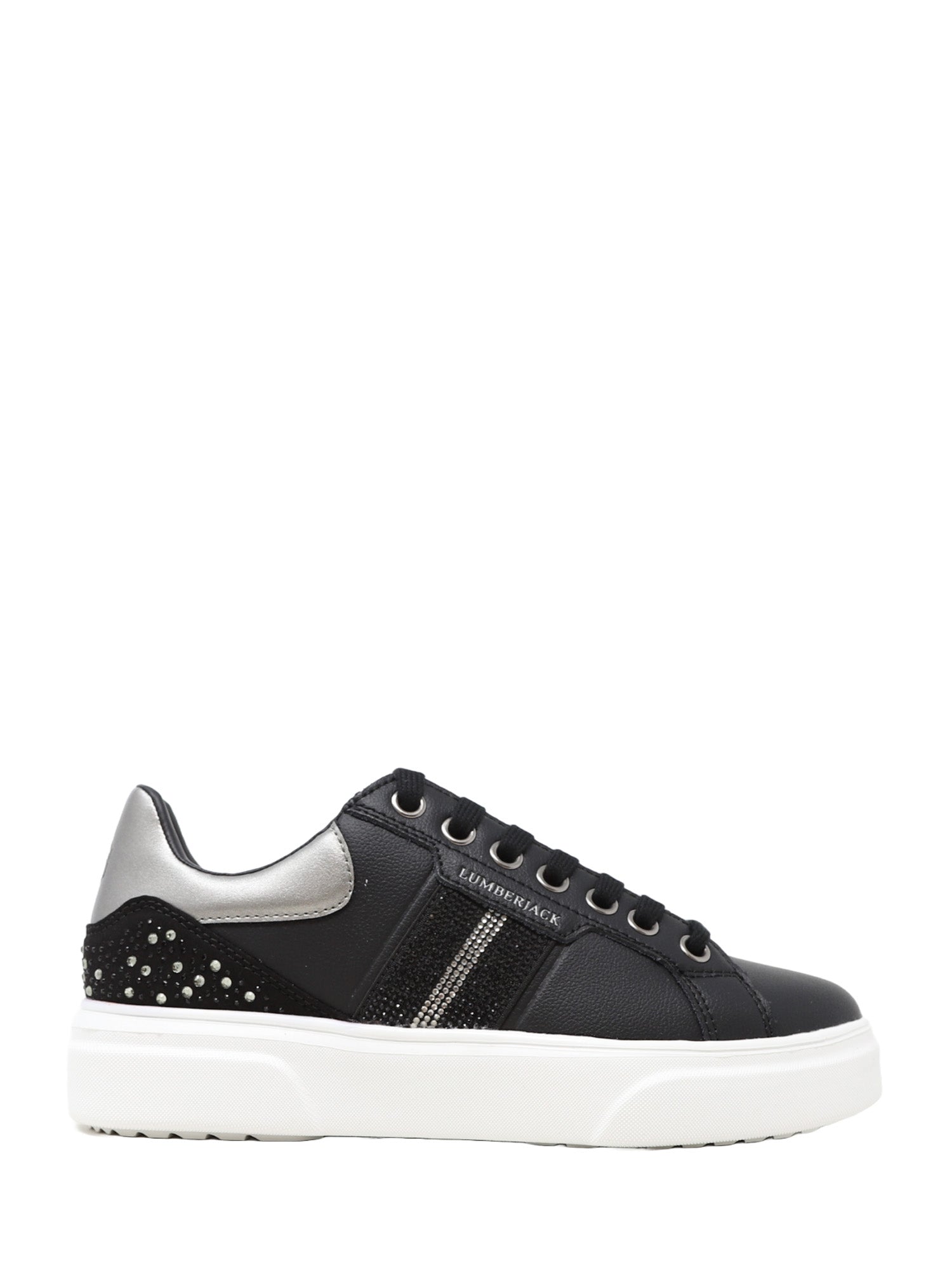 Sneakers Nero Bianco Lumberjack