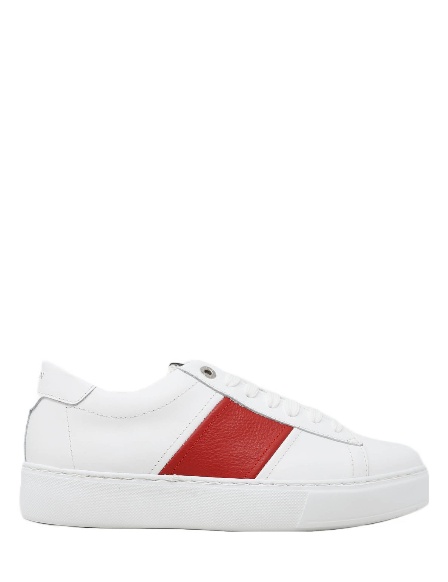Sneakers Bianco Rosso Exton
