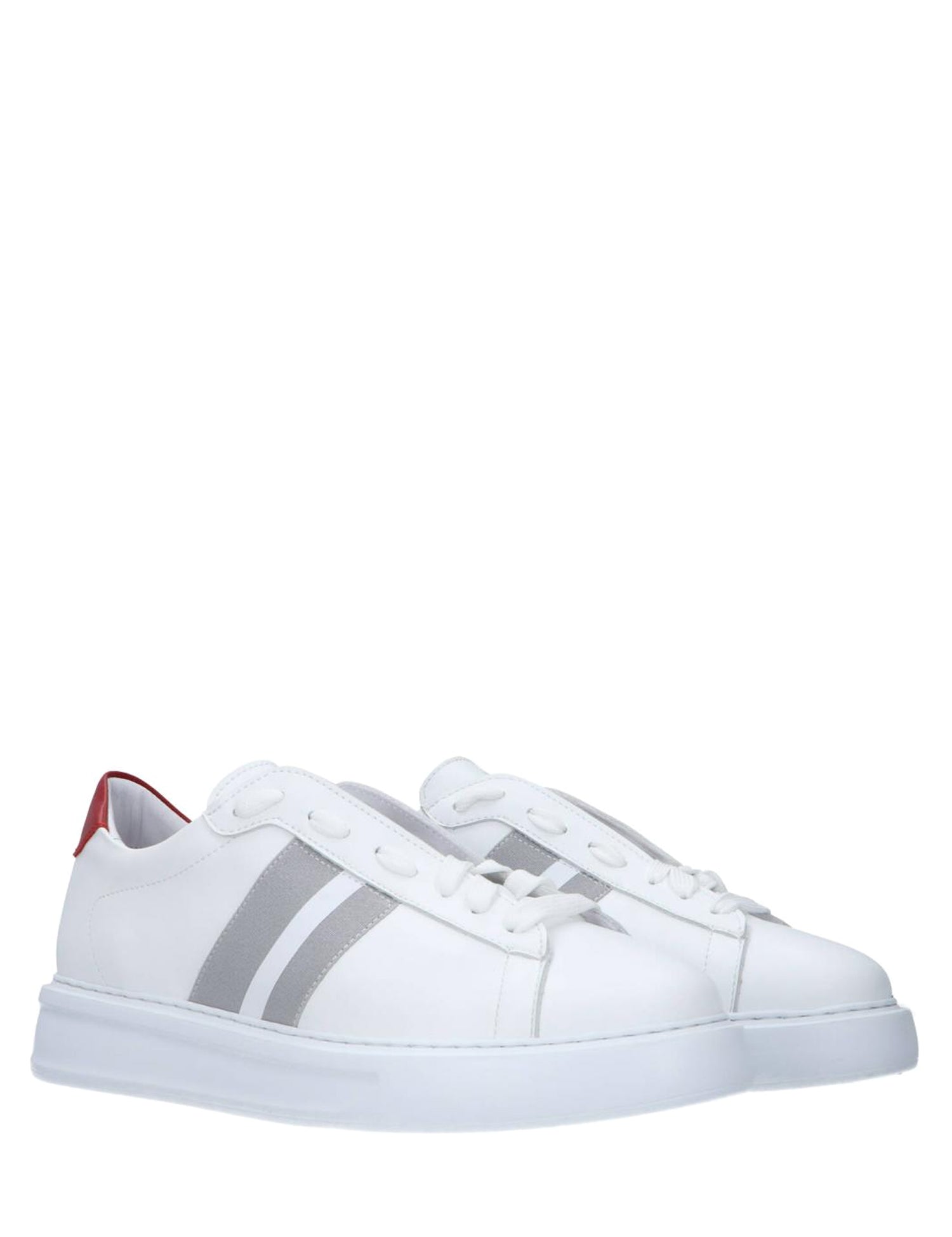 Sneakers Bianco Rosso Exton