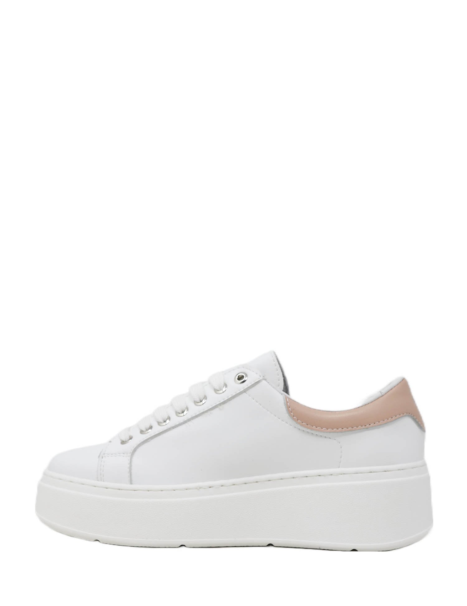 Sneakers Bianco Rosa Exton
