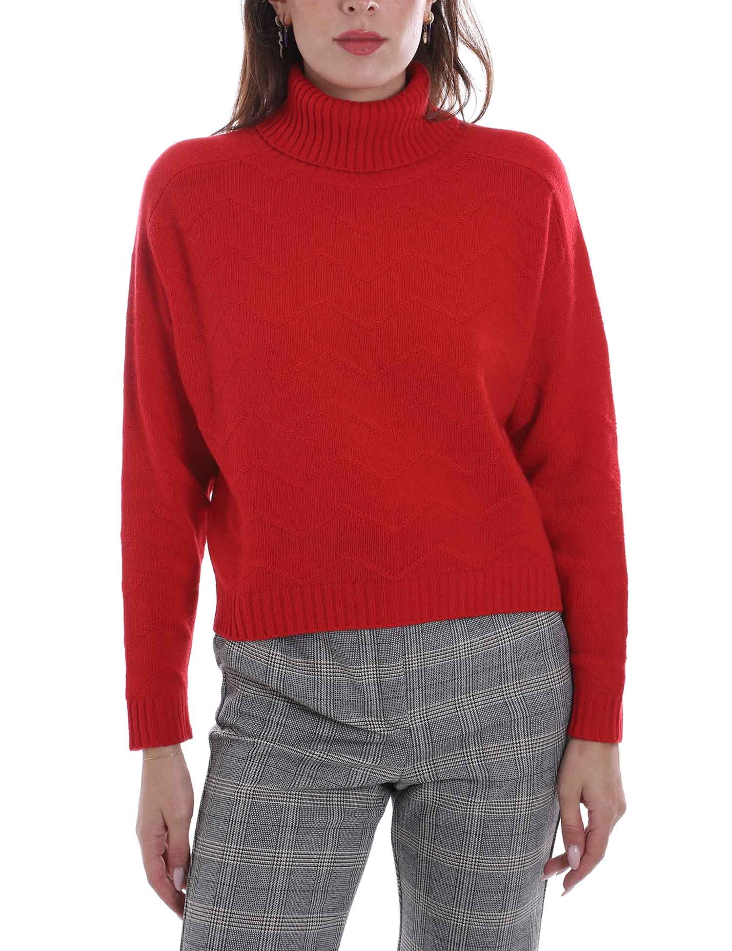 Maglie a collo alto Rosso Emme Marella