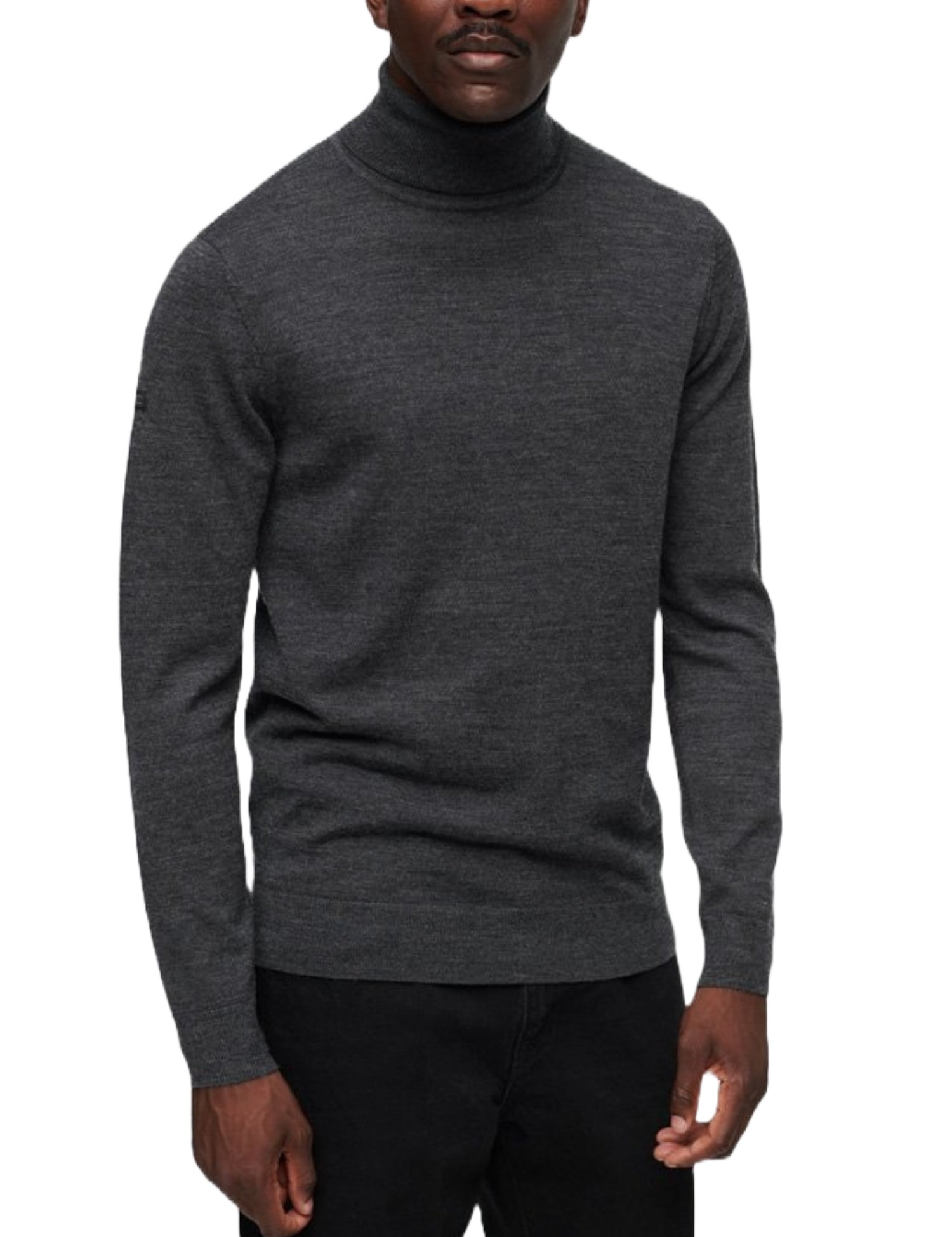 Maglie a collo alto Grigio Superdry