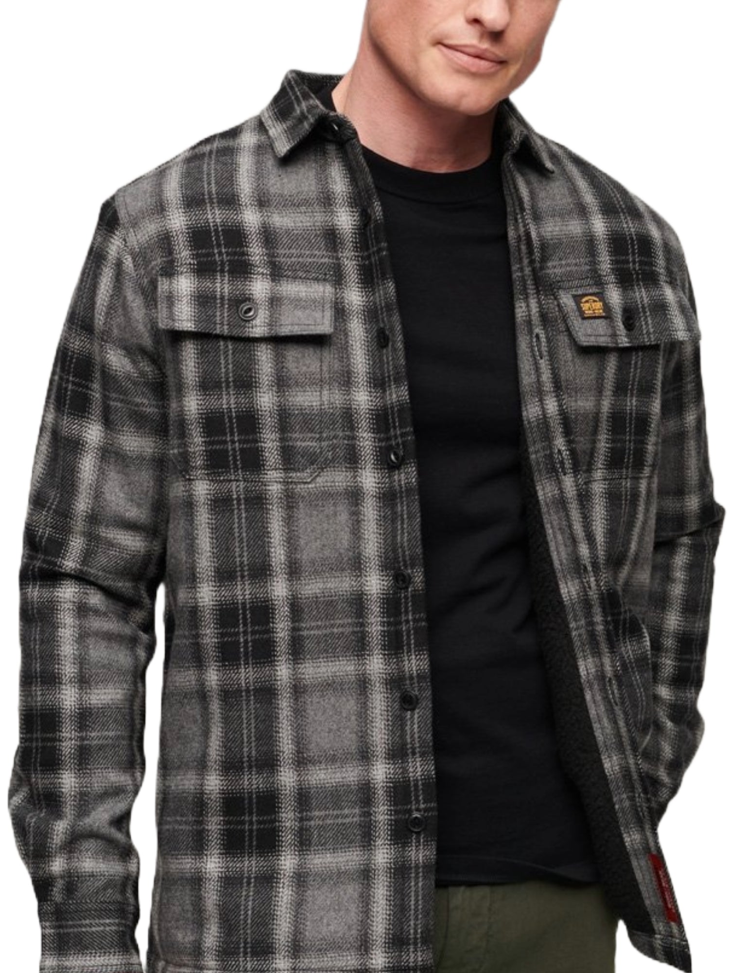 Camicie Grigio Superdry
