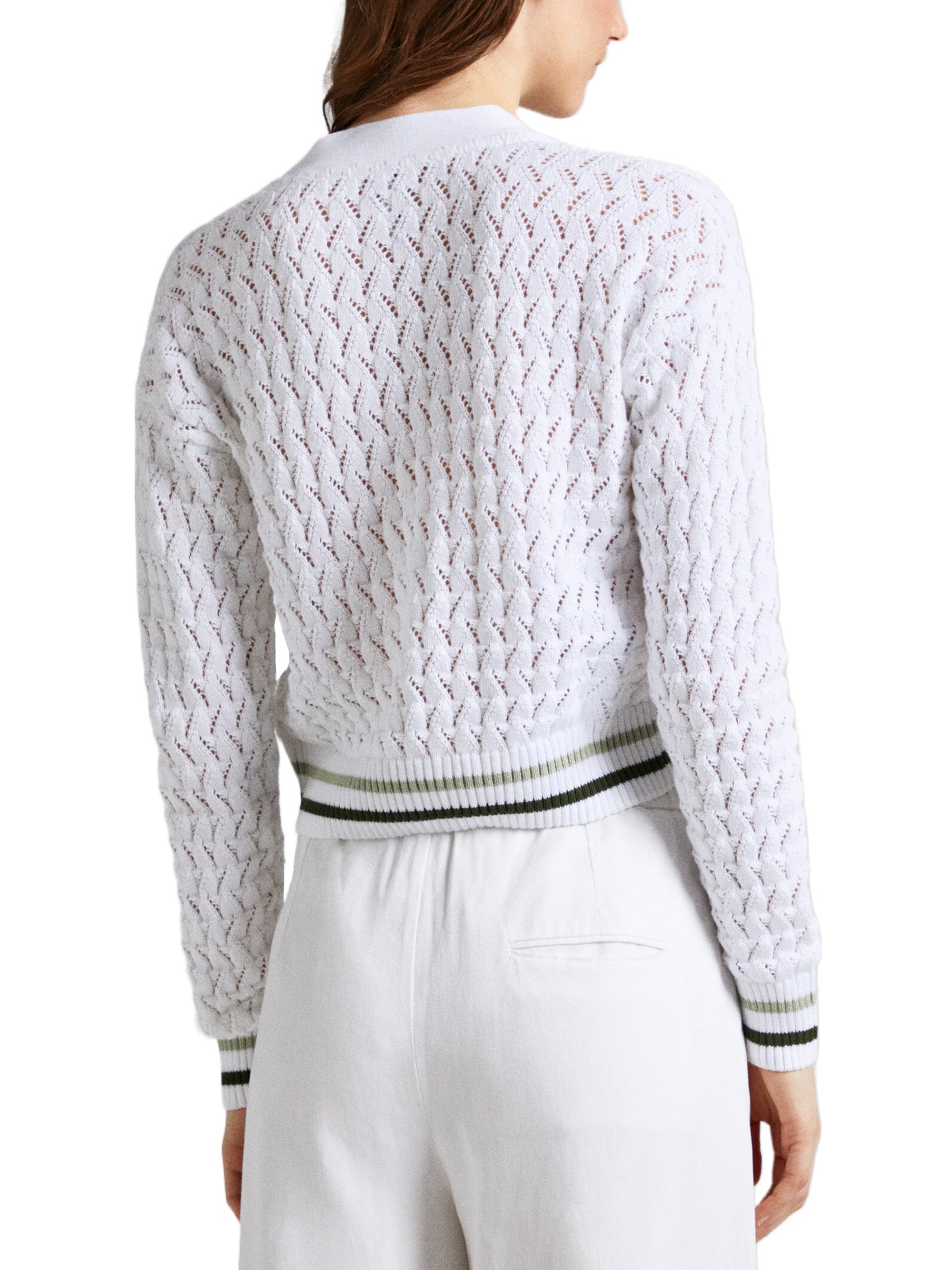 Cardigan Bianco Pepe Jeans