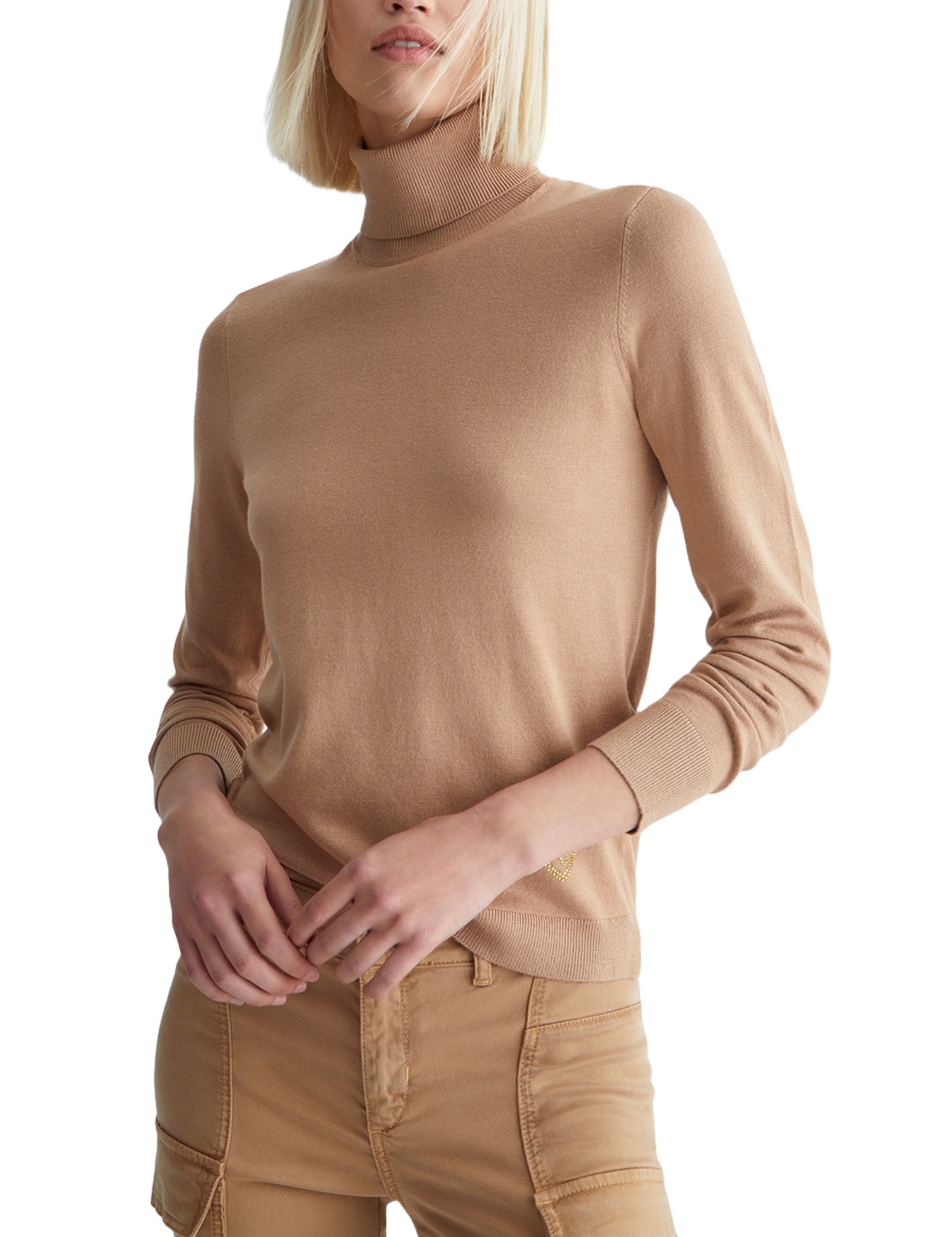 Maglie a collo alto Beige Liu-jo