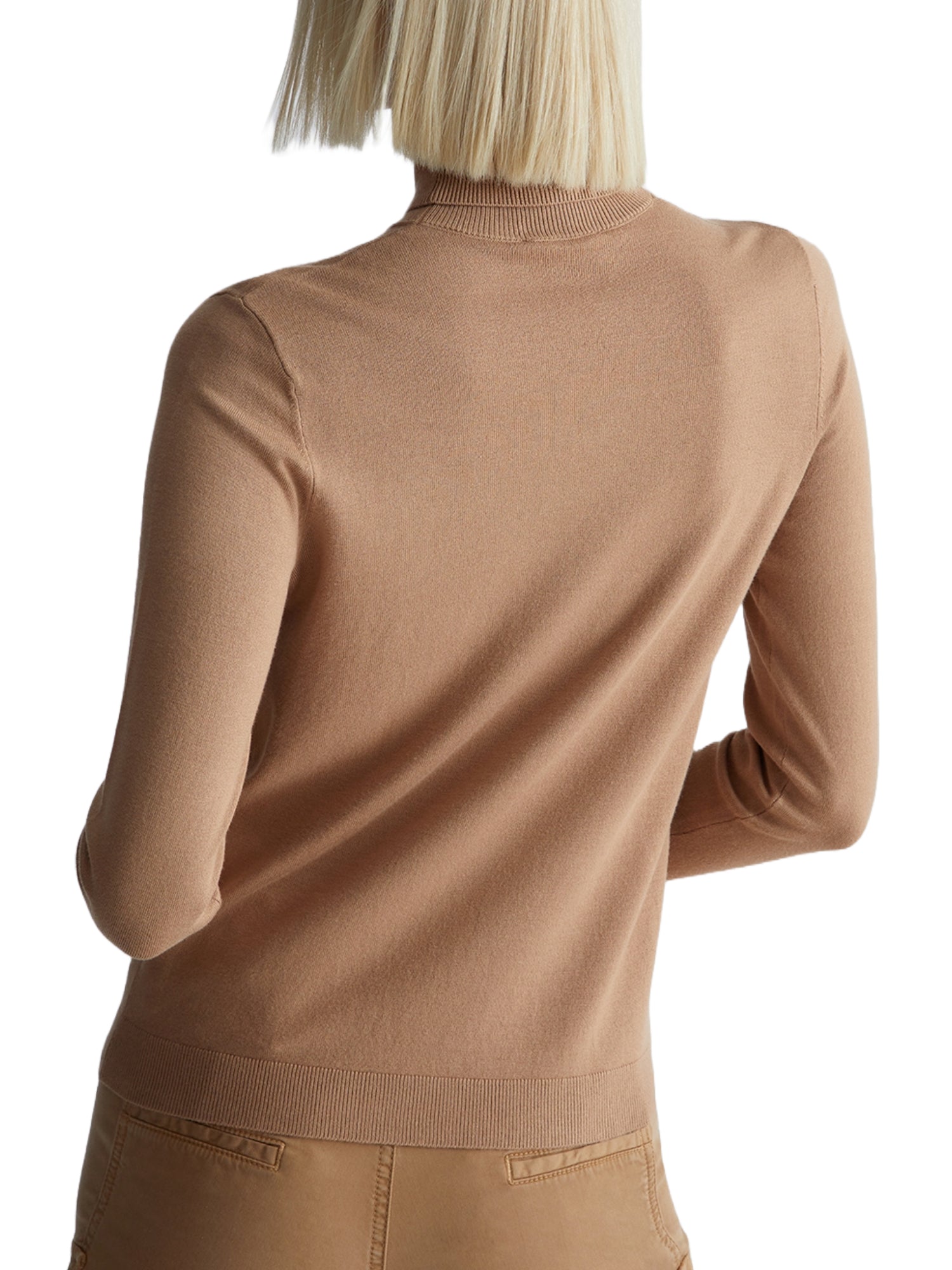 Maglie a collo alto Beige Liu-jo