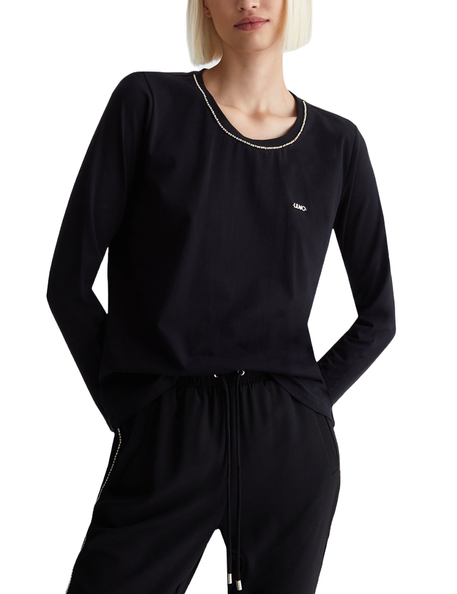 T-shirt Nero Liu-jo