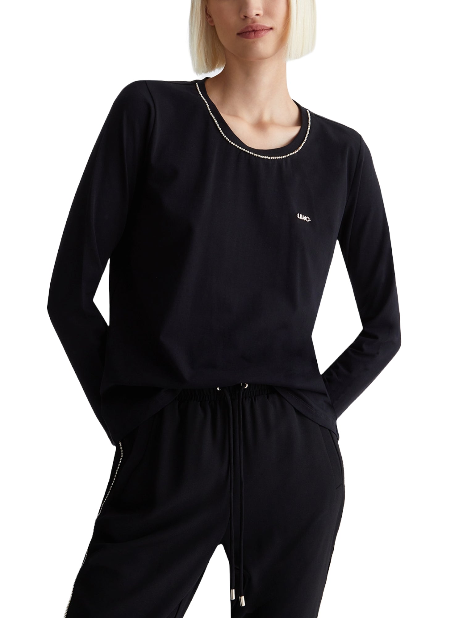 T-shirt Nero Liu-jo