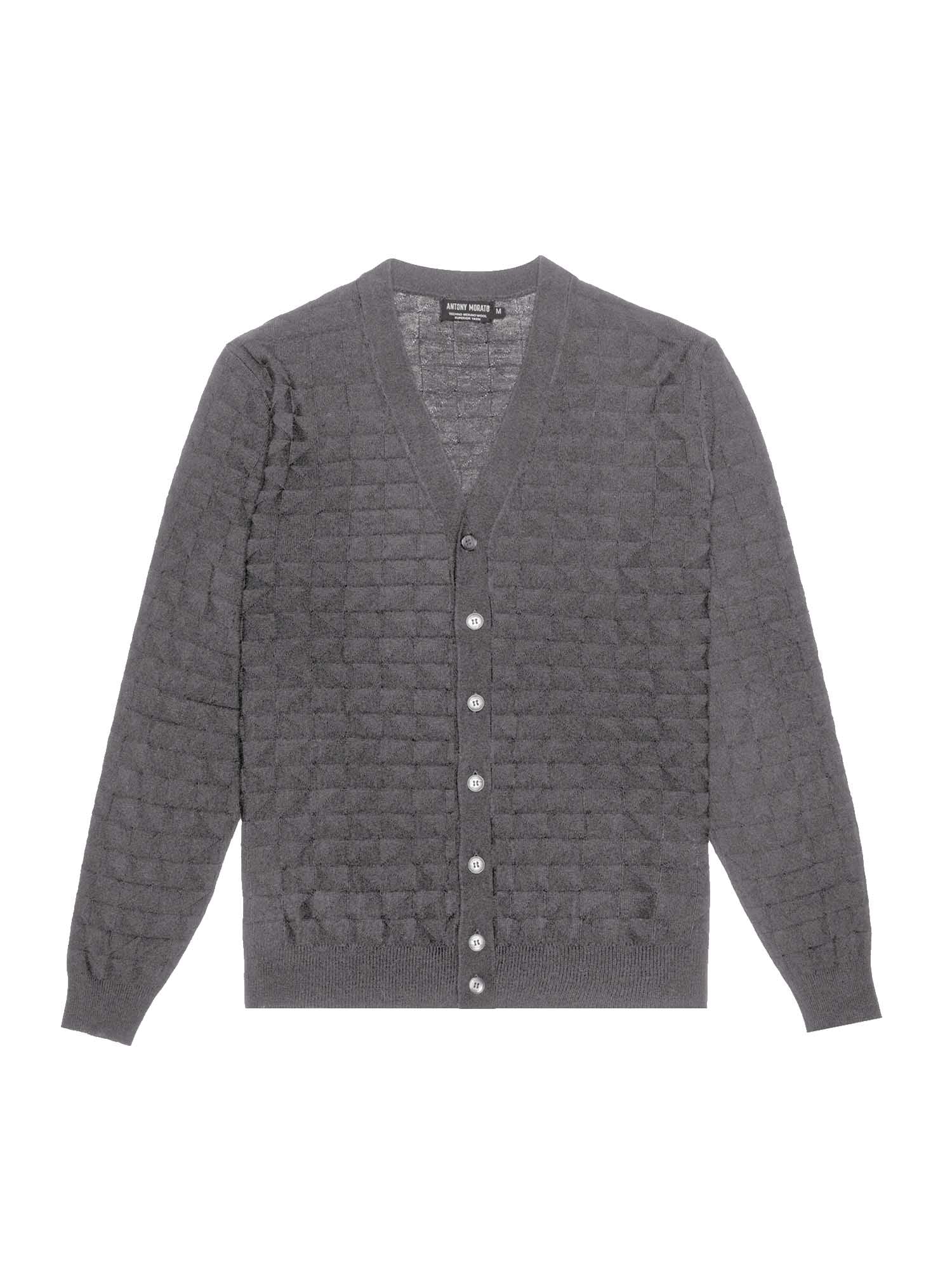 Cardigan Grigio Antony Morato