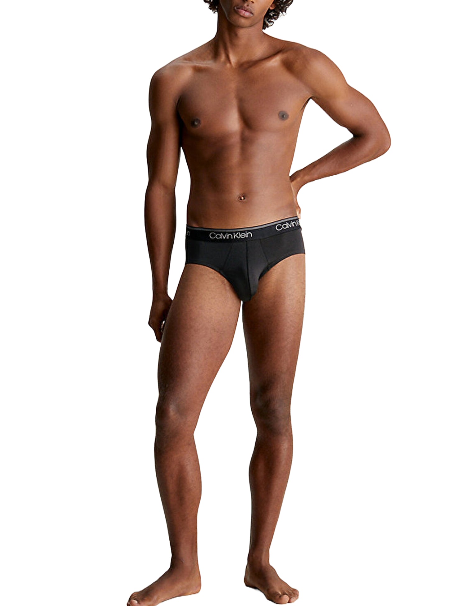 Slip Nero Bianco Calvin Klein Underwear