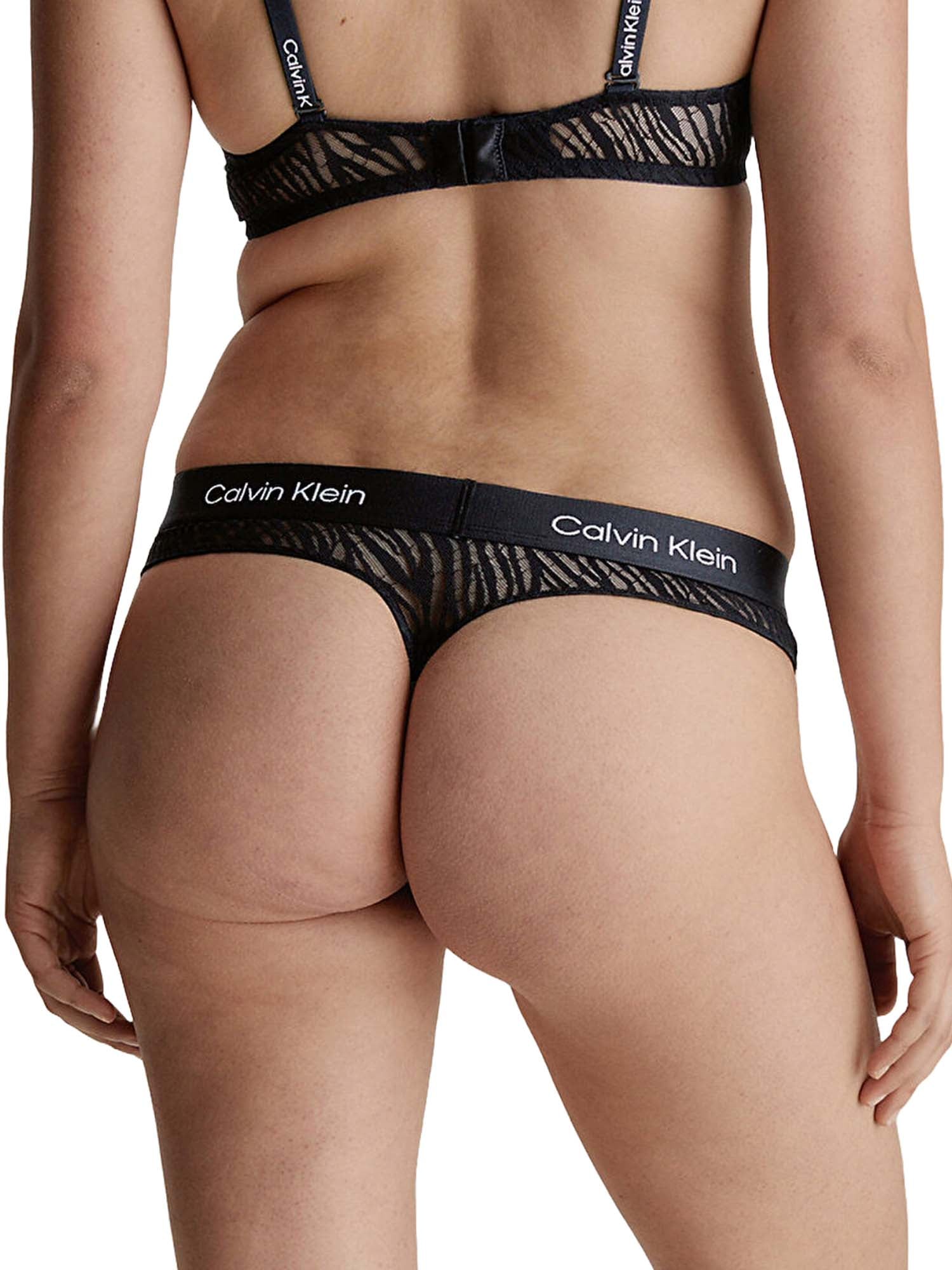 Perizomi Nero Calvin Klein Underwear