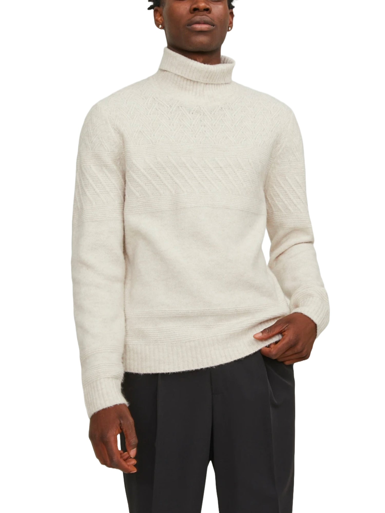 Maglie a collo alto Beige Jack&jones