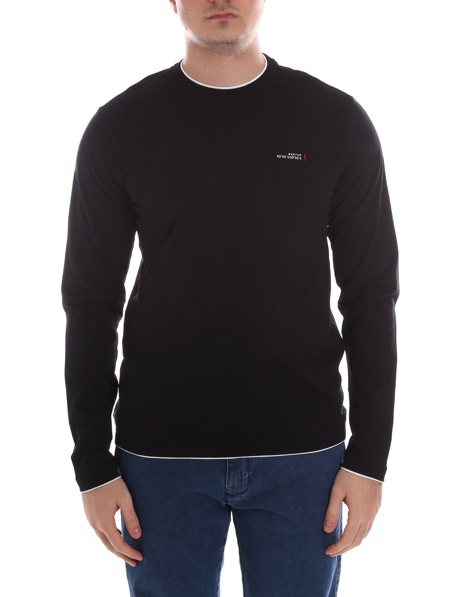T-shirt Nero Key Up