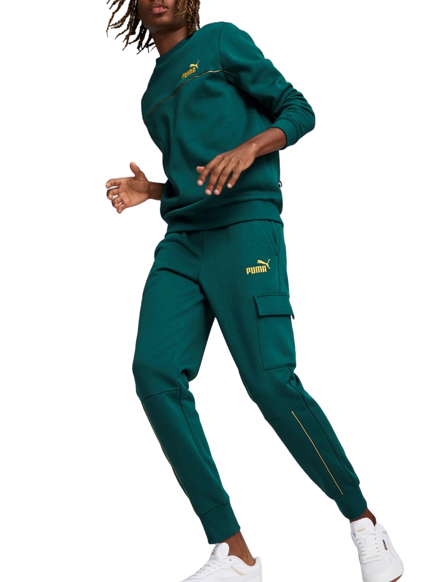 Felpe Verde Puma
