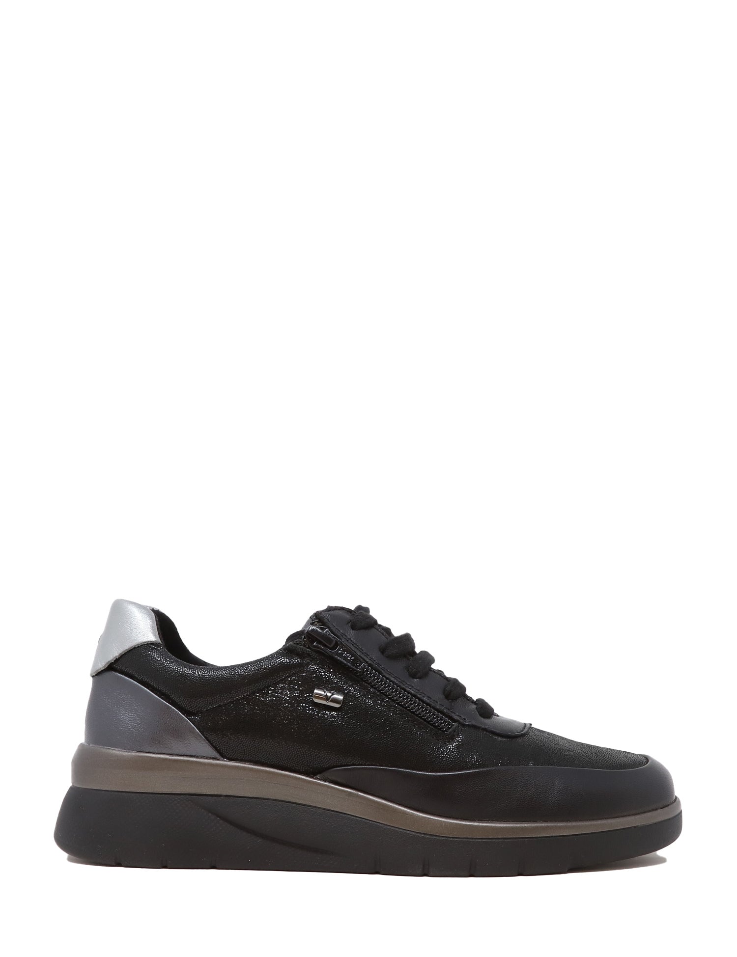 Scarpe lacci Nero Valleverde
