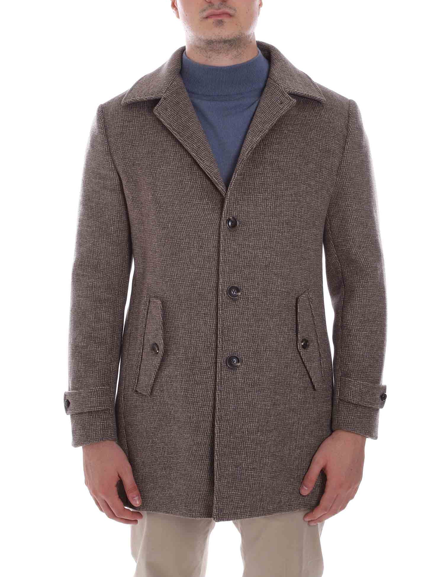 Cappotti Marrone Sseinse
