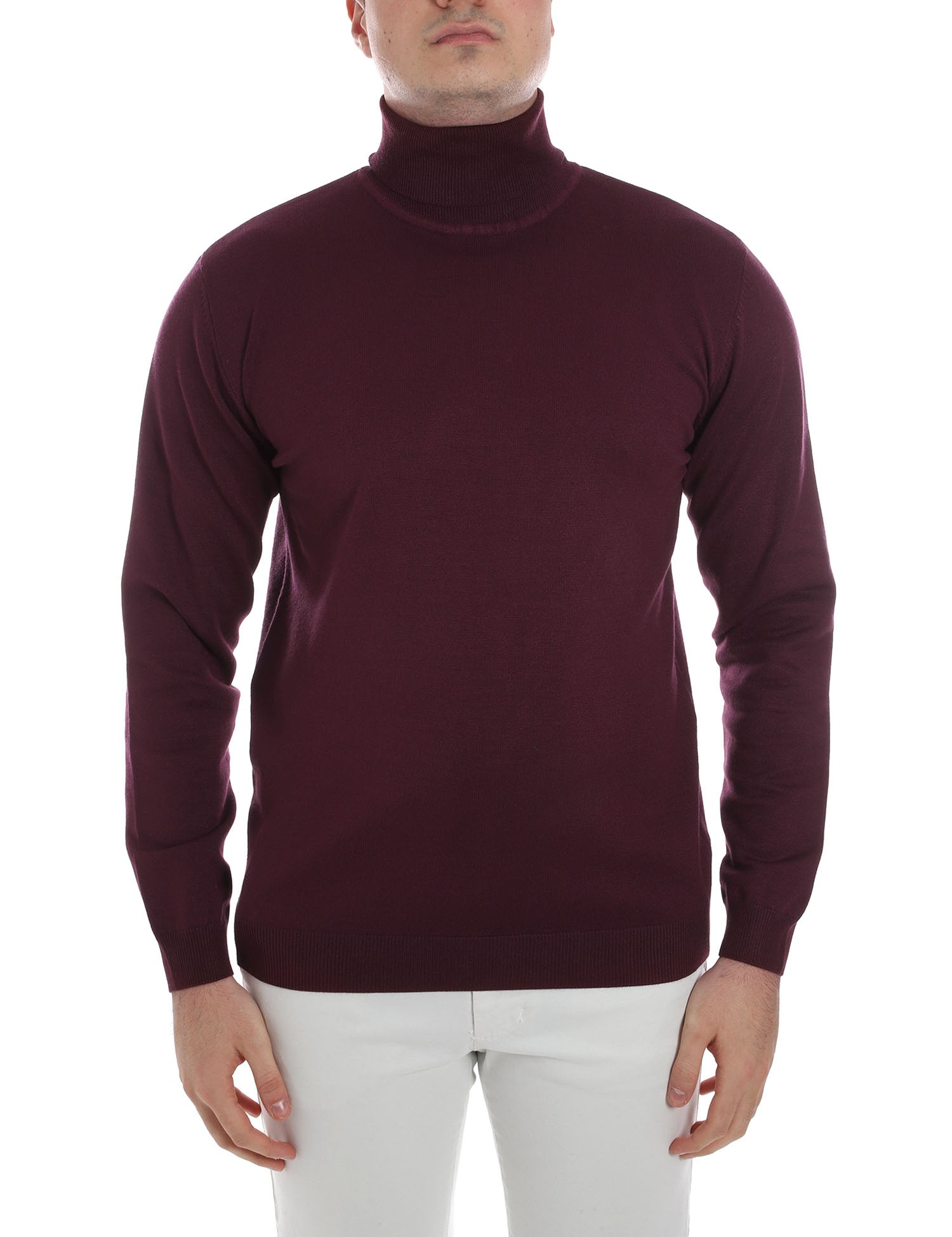 Maglie a collo alto Bordeaux Sseinse