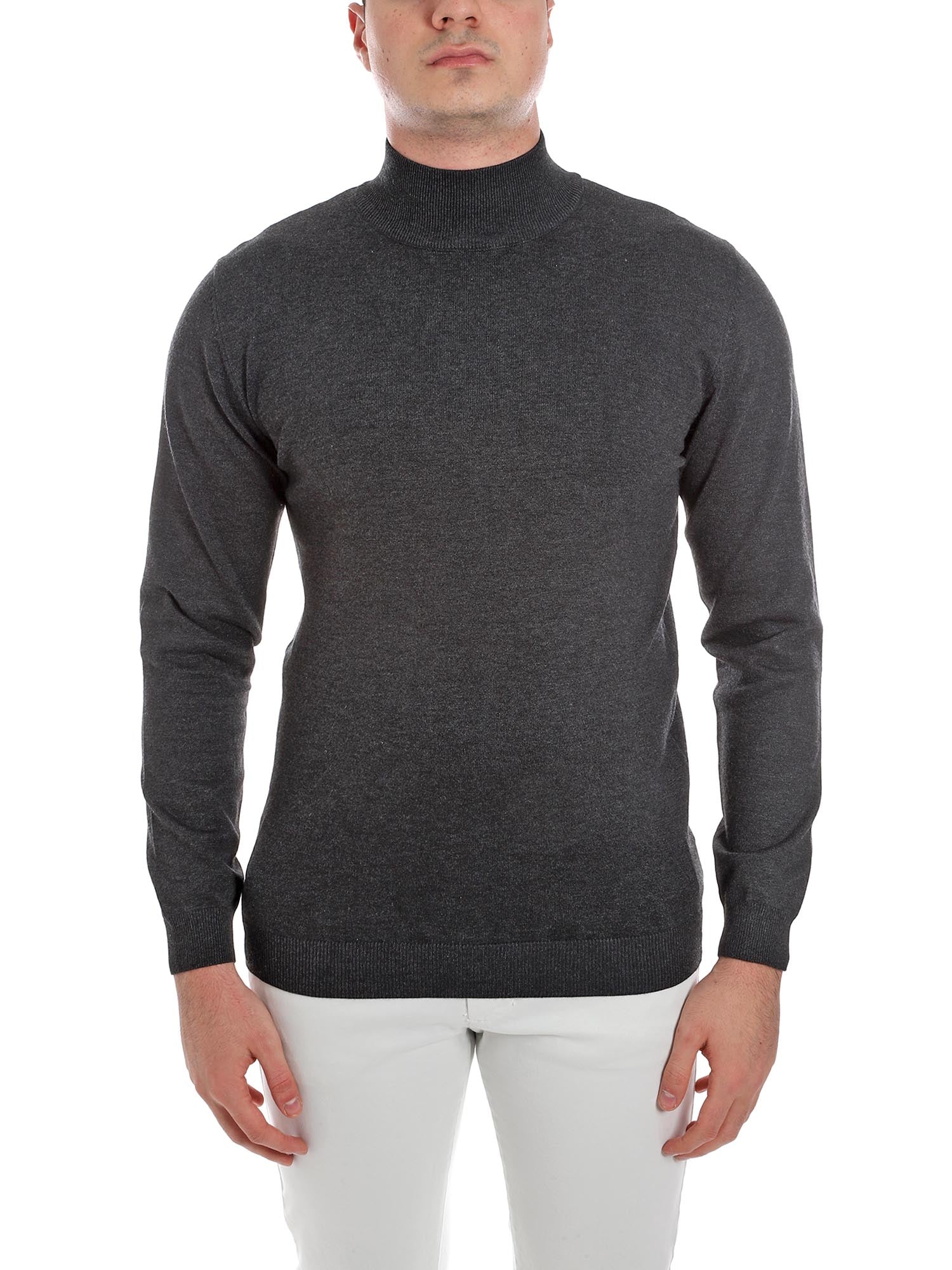 Maglie a collo alto Grigio Sseinse