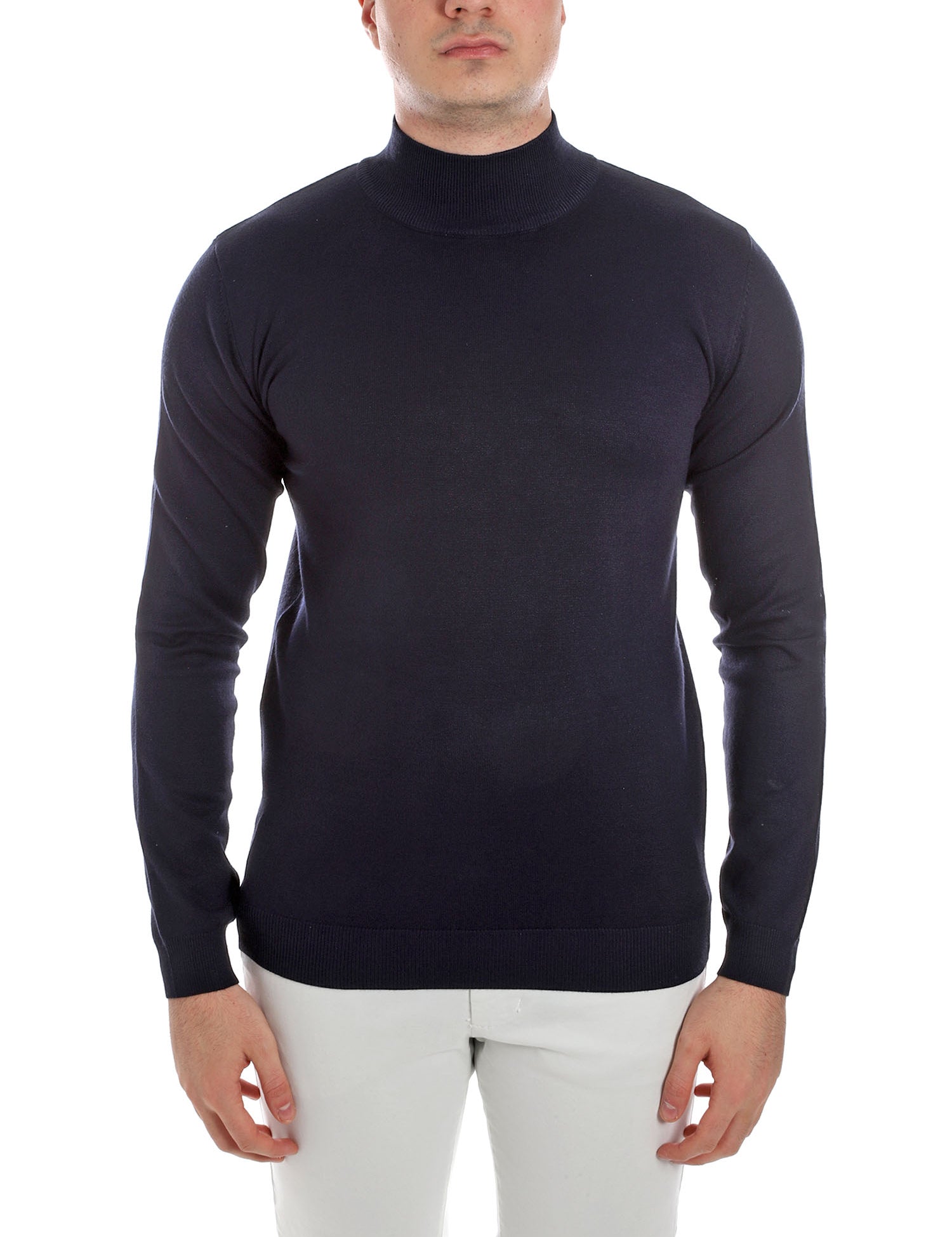 Maglie a collo alto Blu Sseinse