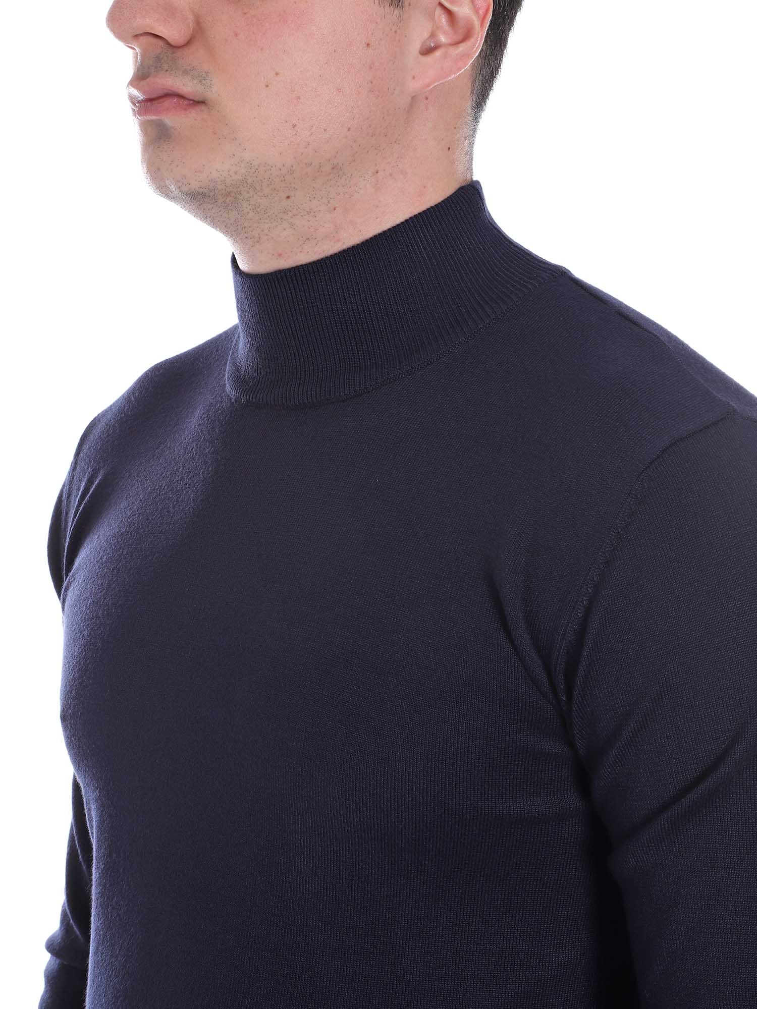 Maglie a collo alto Blu Sseinse