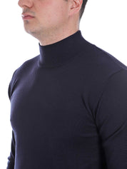 Maglie a collo alto Blu Sseinse