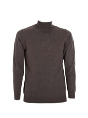 Maglie a collo alto Marrone Sseinse