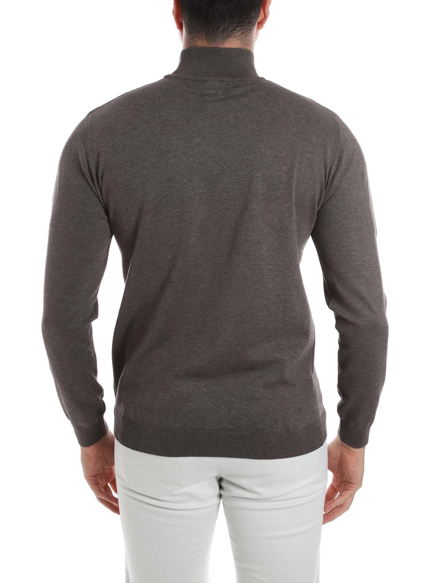 Maglie a collo alto Marrone Sseinse