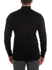 Maglie a collo alto Nero Sseinse