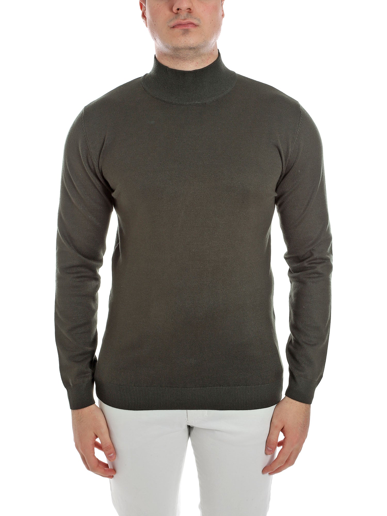 Maglie a collo alto Verde Sseinse