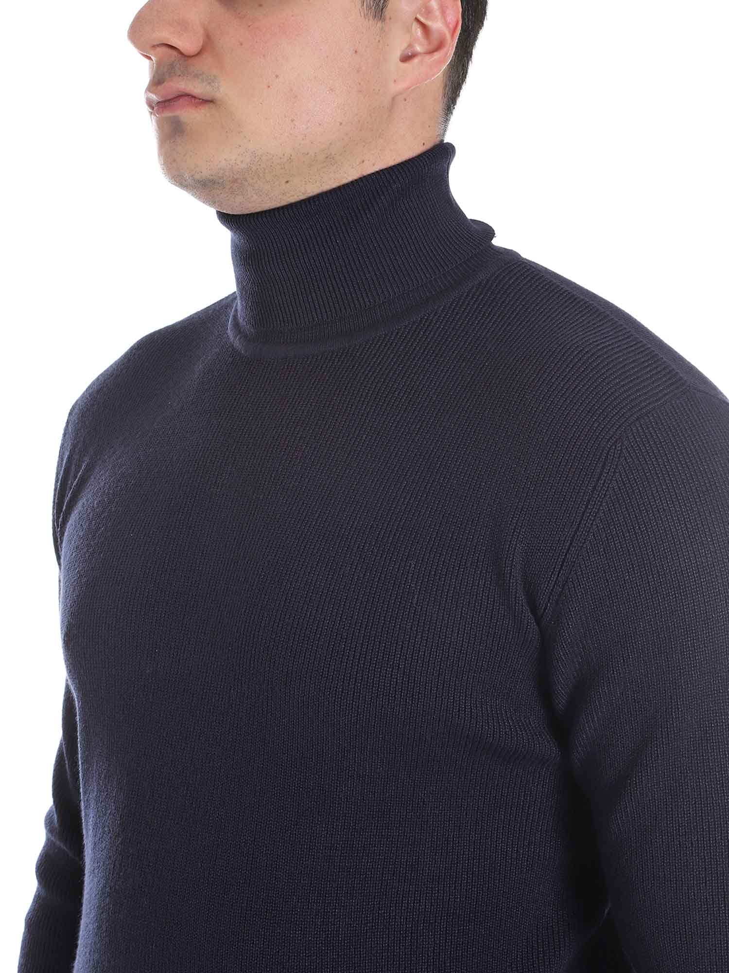 Maglie a collo alto Blu Sseinse