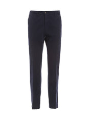 Pantaloni Blu Borgoni Milano