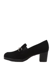 Mocassini Nero Camoscio Susimoda