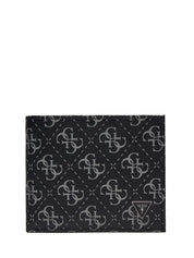 Portafogli Nero Grigio Guess