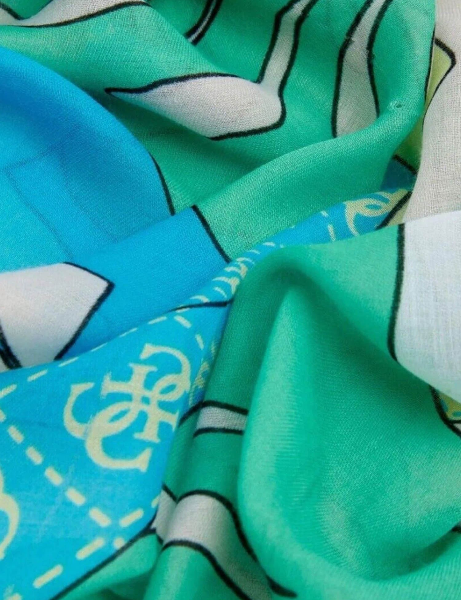 Foulard Verde Guess