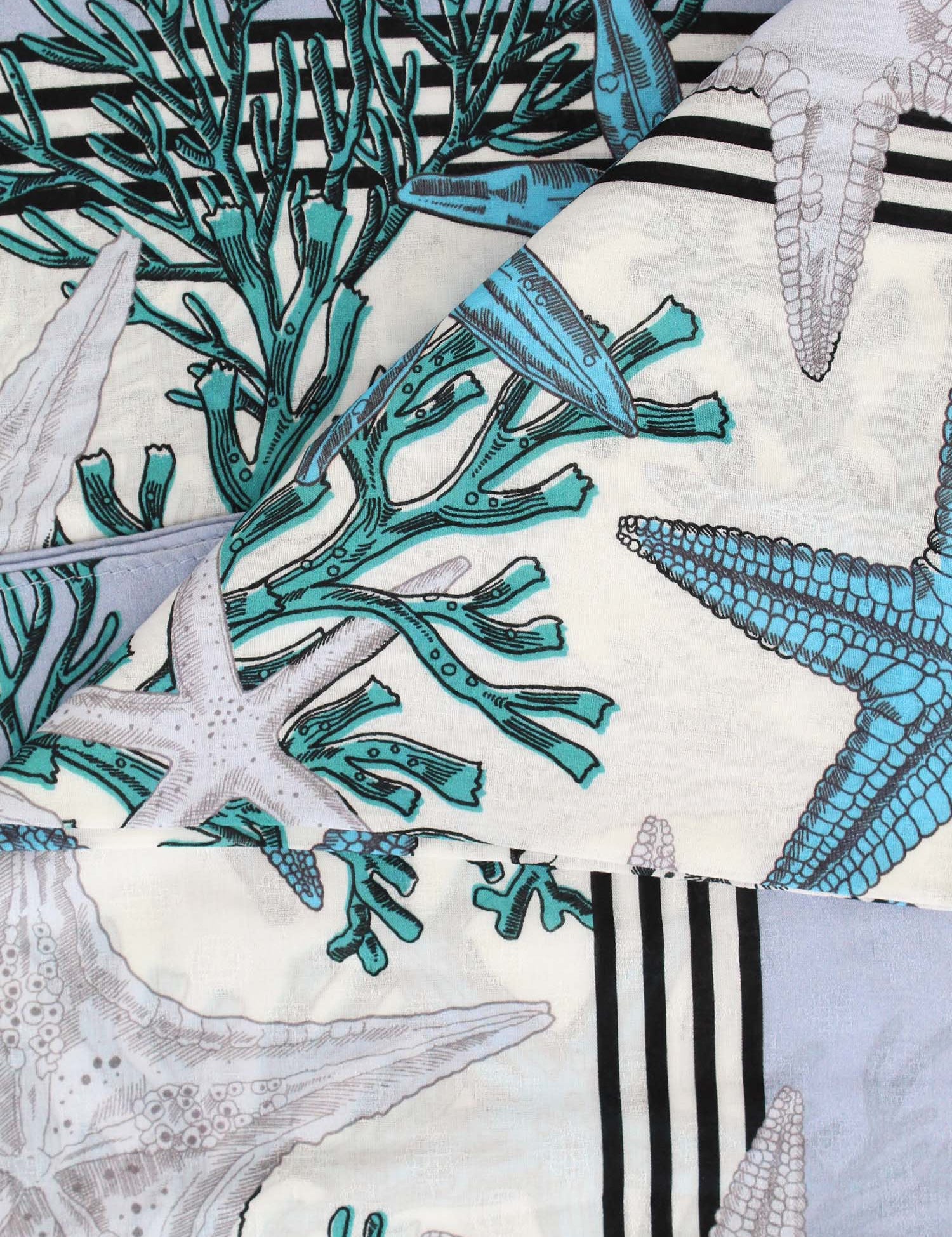 Foulard Blu Guess