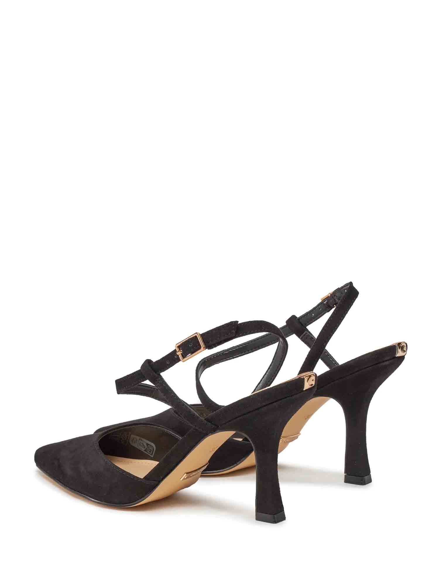 Decolleté Nero Guess