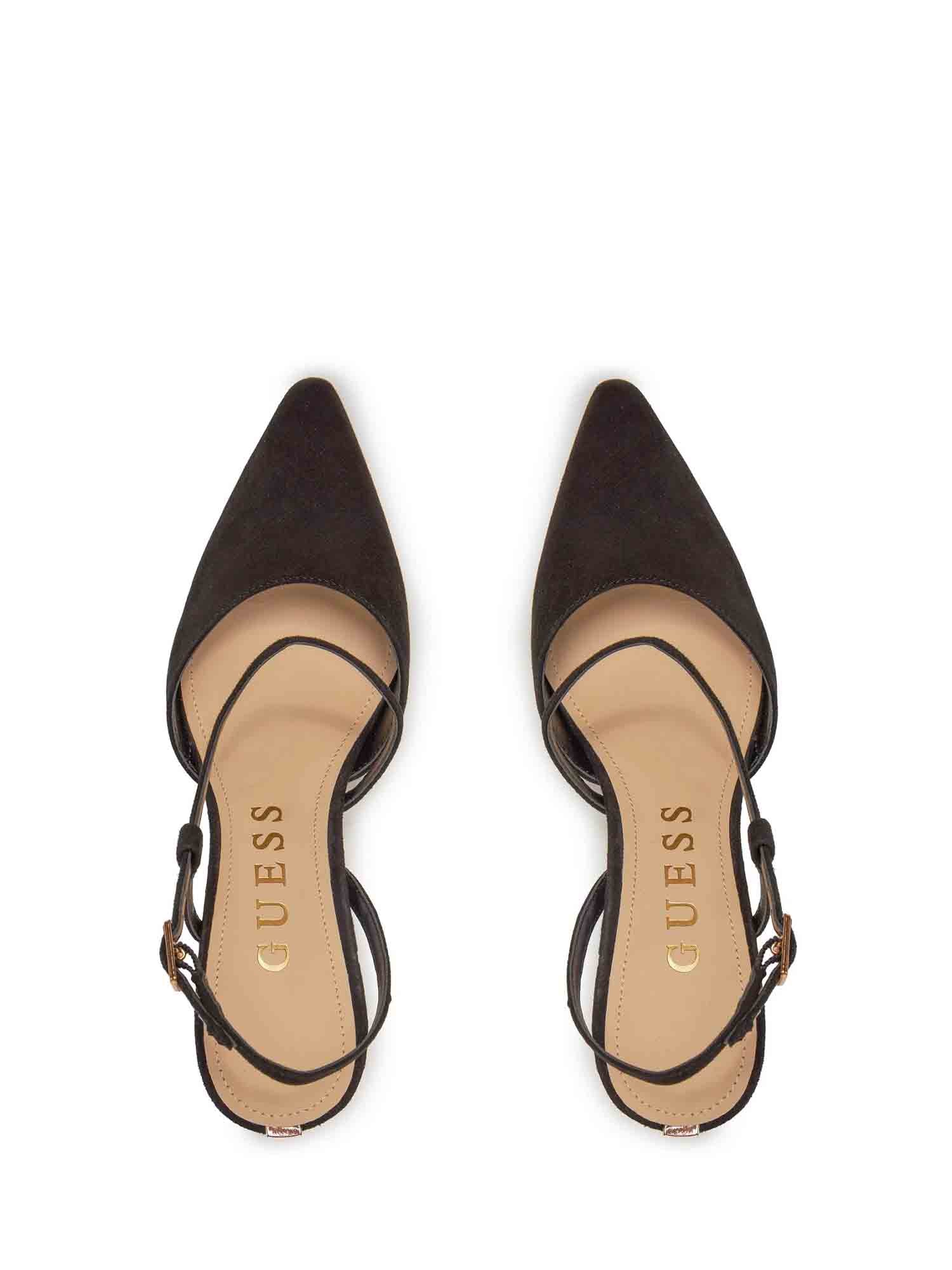 Decolleté Nero Guess