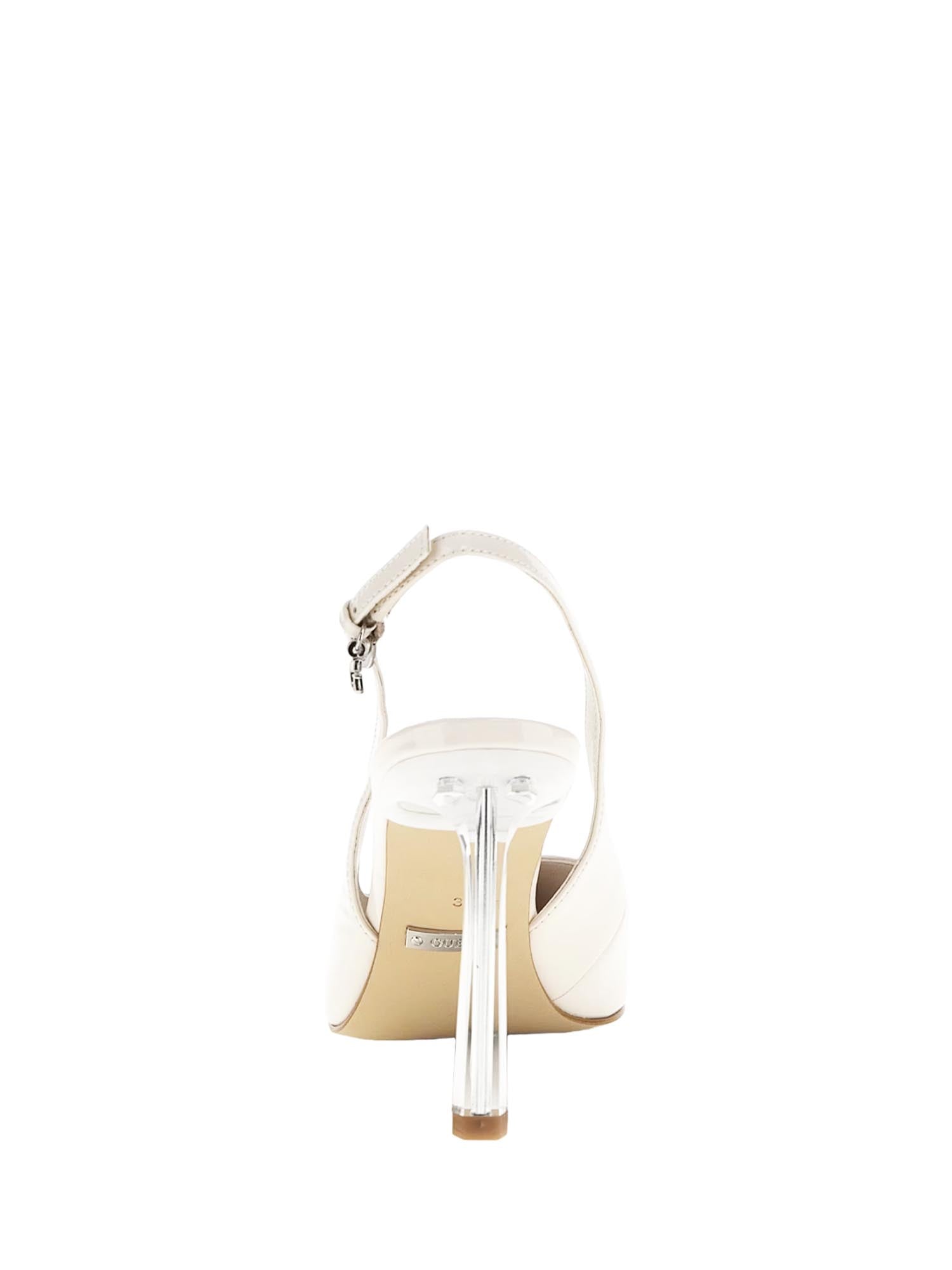 Sandali tacco Avorio Guess