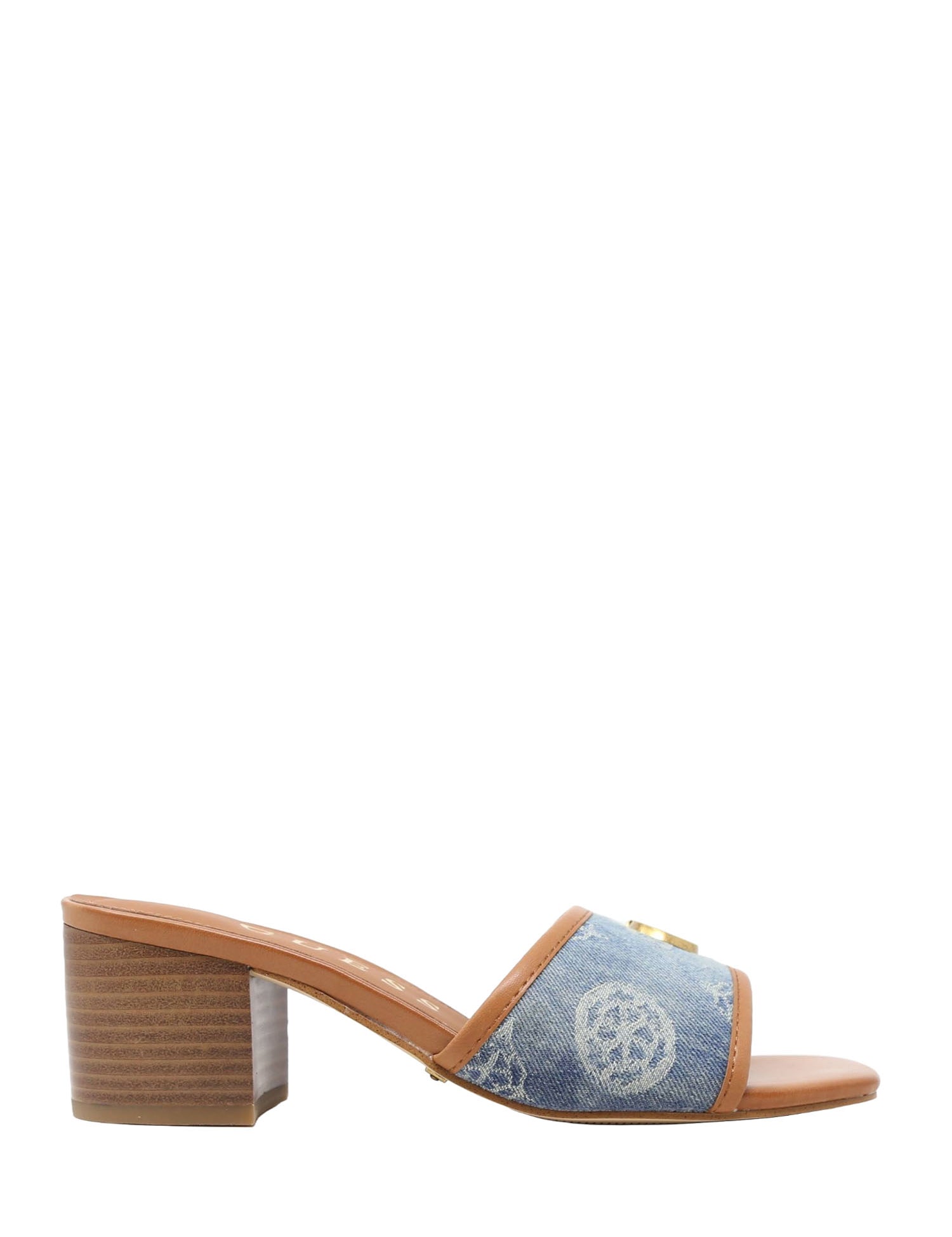 Sandali tacco Blu Guess