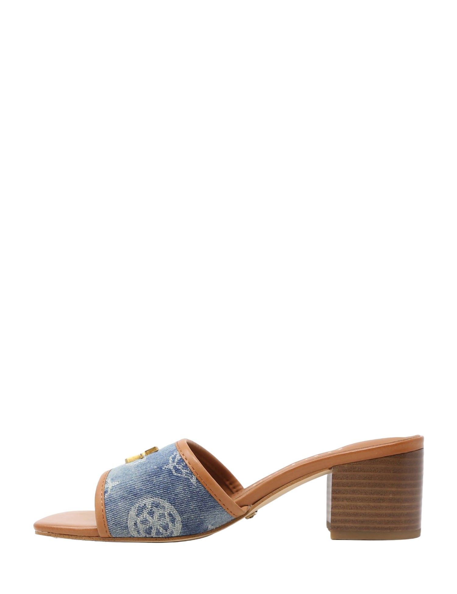 Sandali tacco Blu Guess