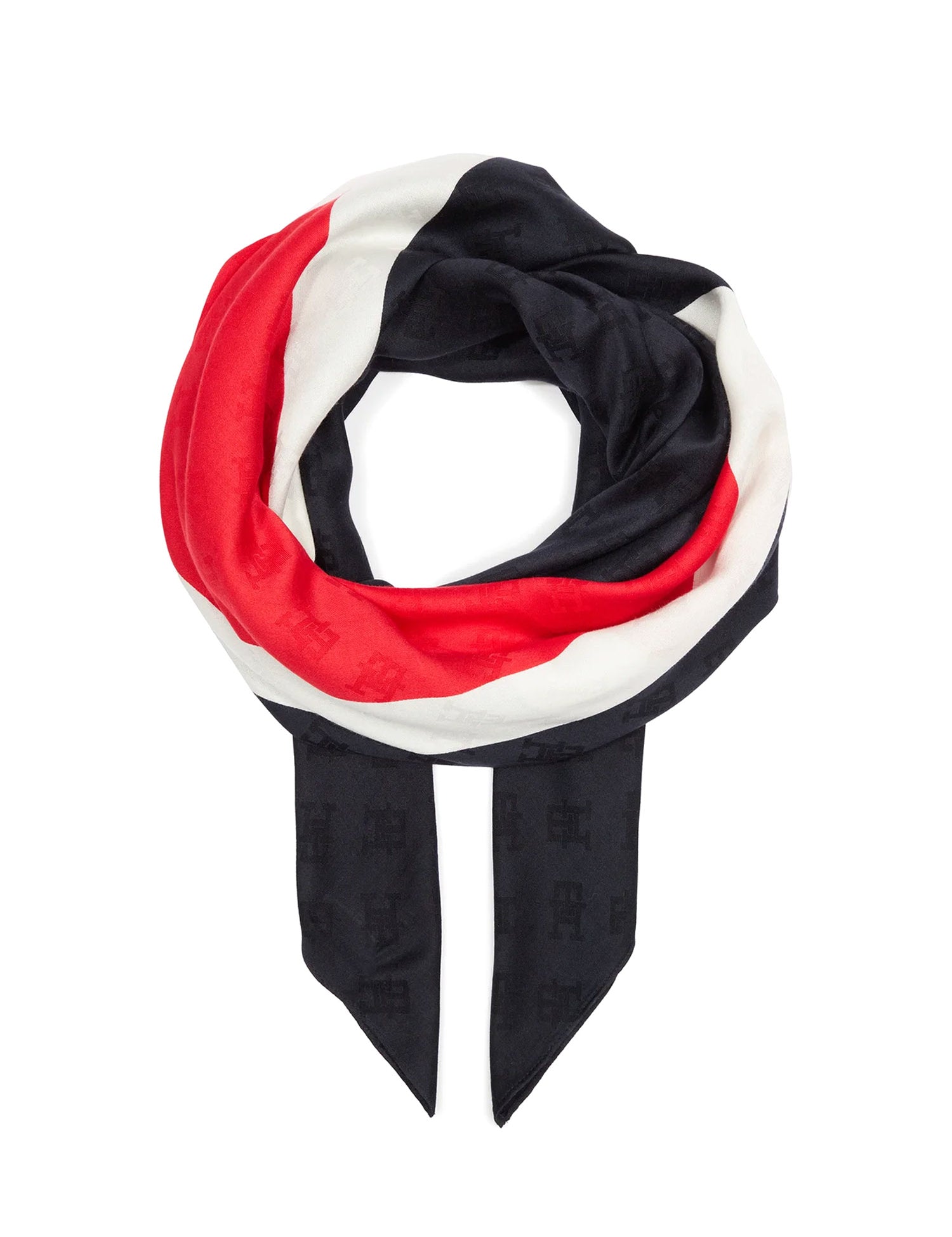 Foulard Blu Tommy Hilfiger