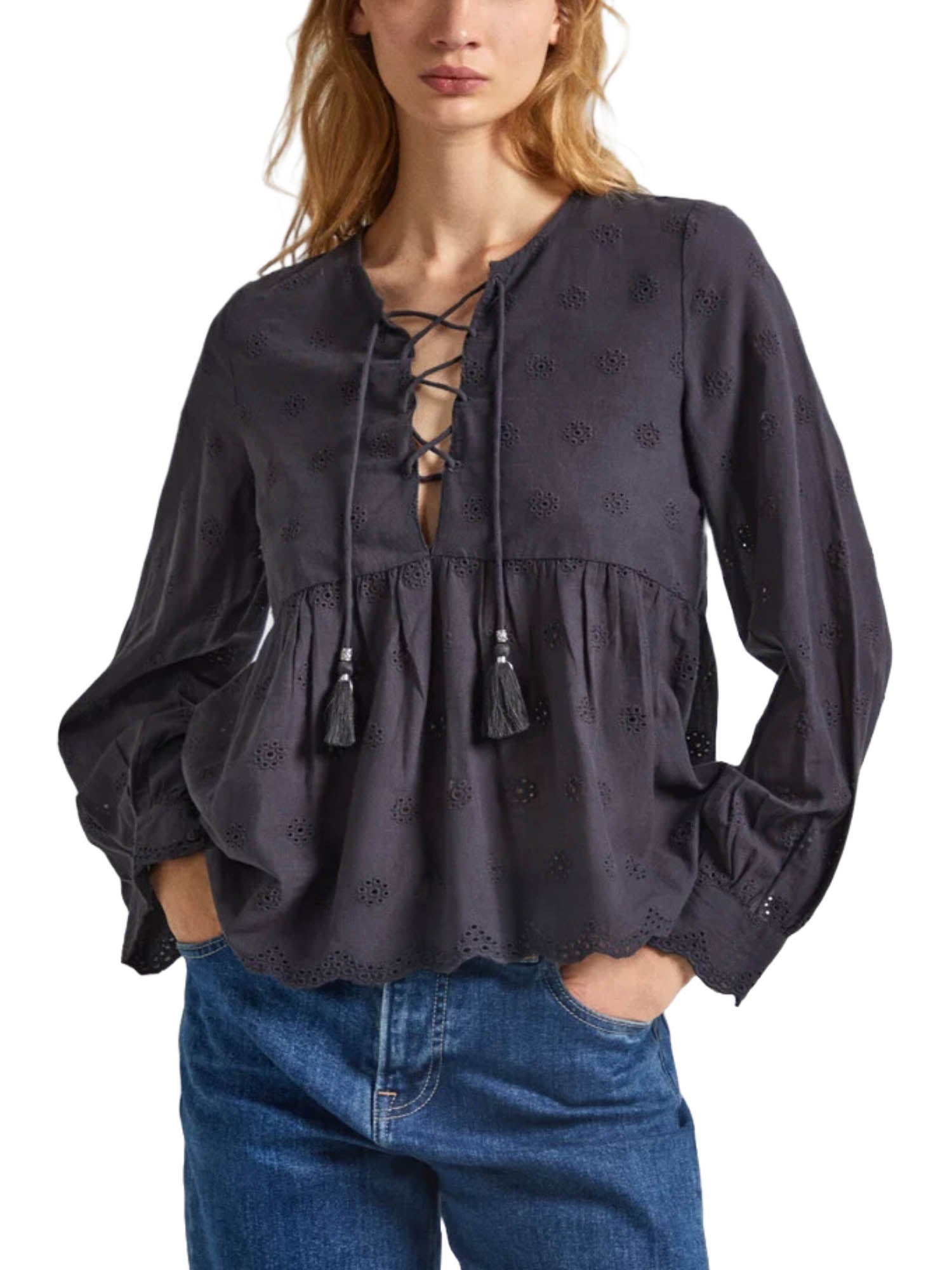Bluse Grigio Pepe Jeans