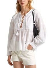 Bluse Bianco Pepe Jeans