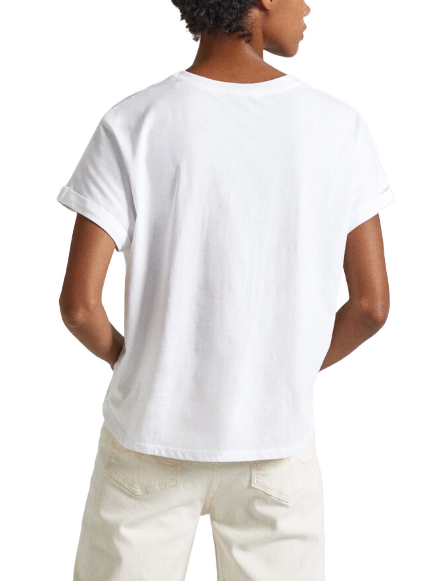 T-shirt Bianco Pepe Jeans