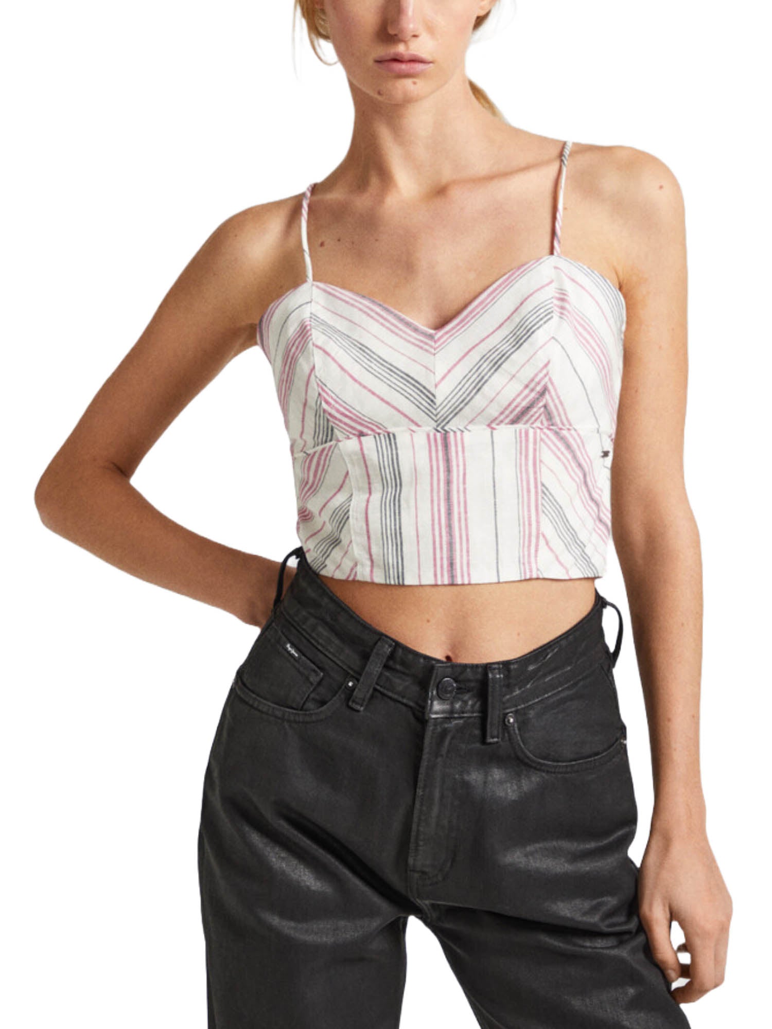 Top e canotte Bianco Pepe Jeans