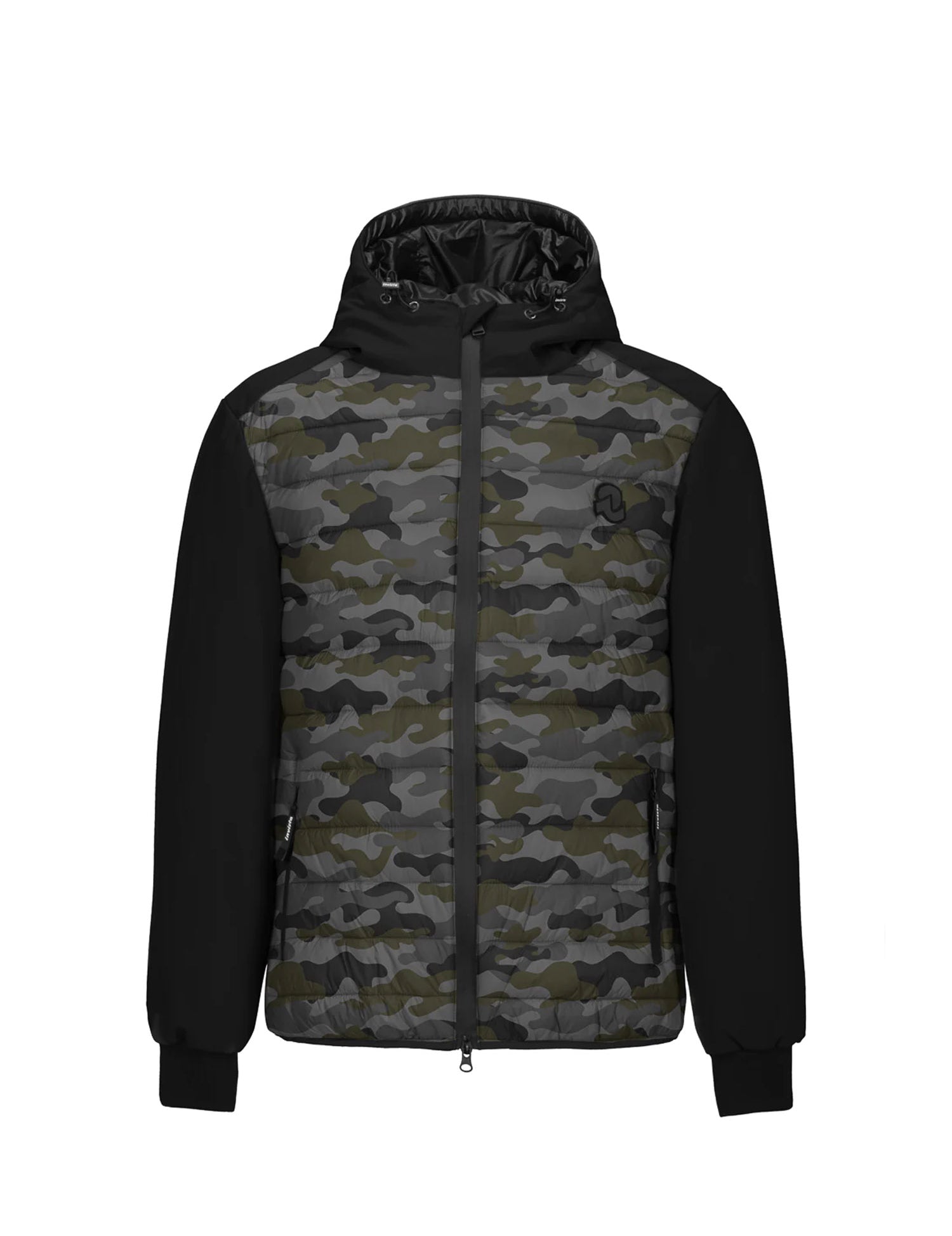 Piumini Nero Grigio Invicta