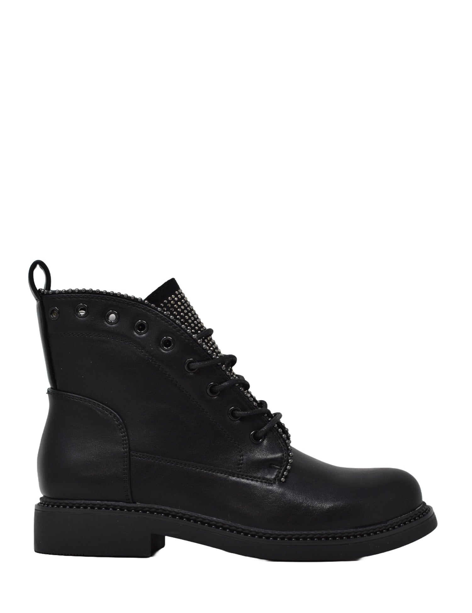 Anfibi Nero Cinzia Soft