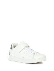 Scarpe con strappi Bianco Argento Geox