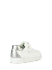Scarpe con strappi Bianco Argento Geox